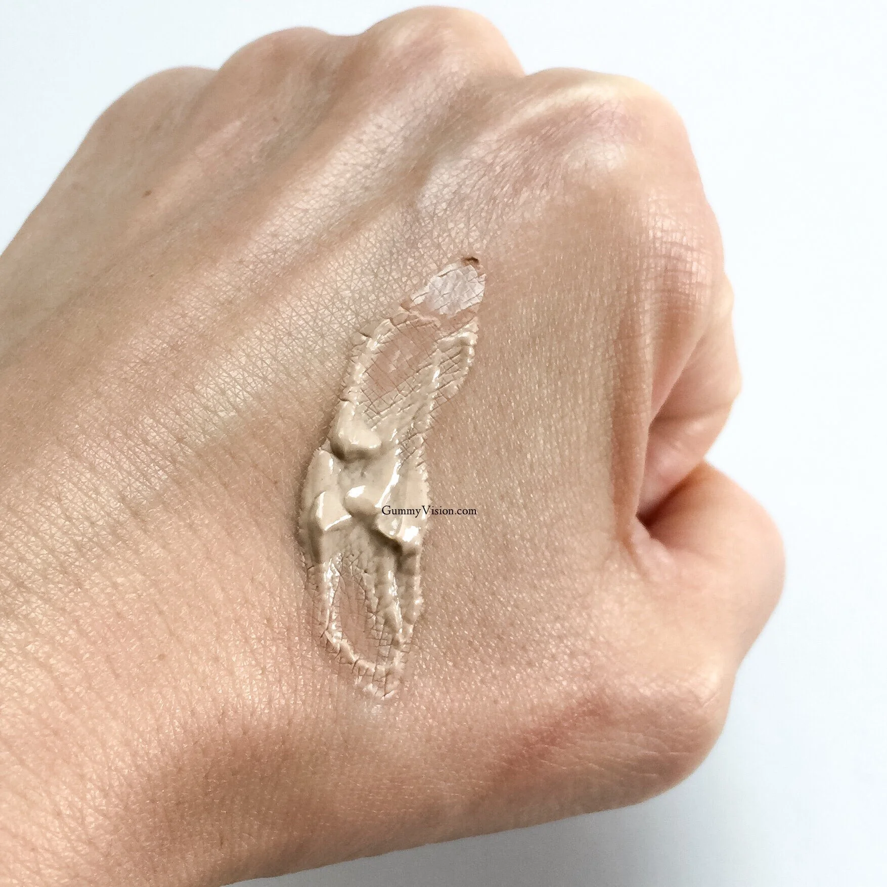 Aesop Parsley Seed Cleansing Masque, after a few minutes of drying&nbsp;- gummyvision.com