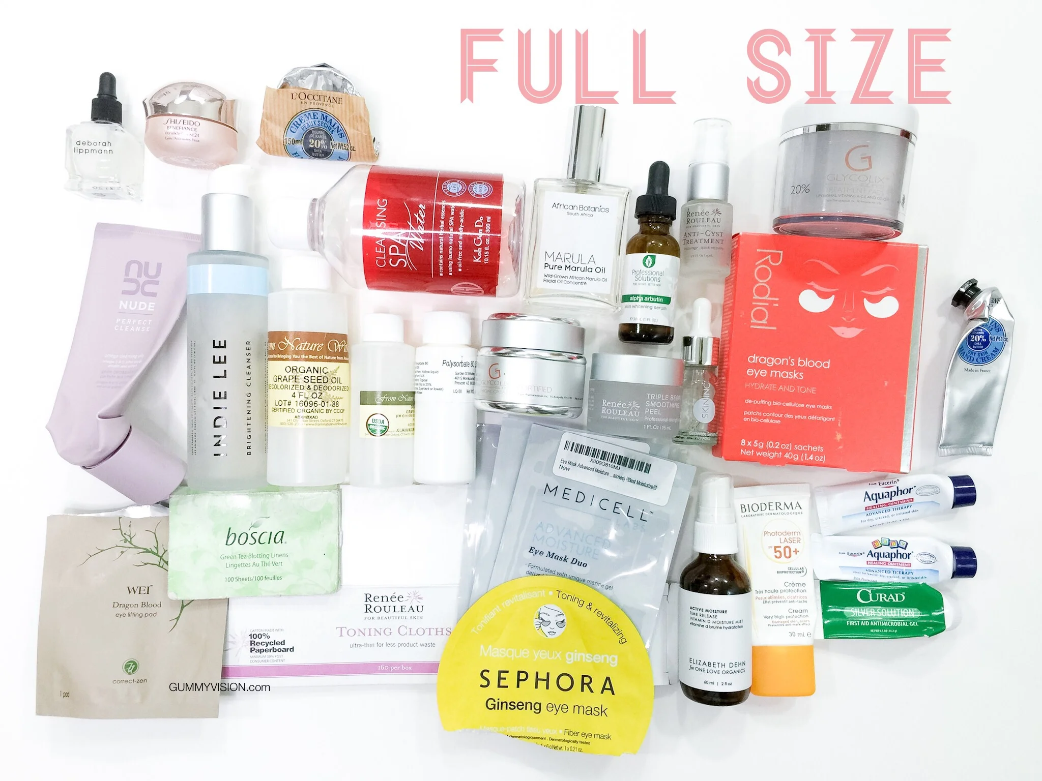 Click image to enlarge. Empties: May-September 2015 - gummyvision.com