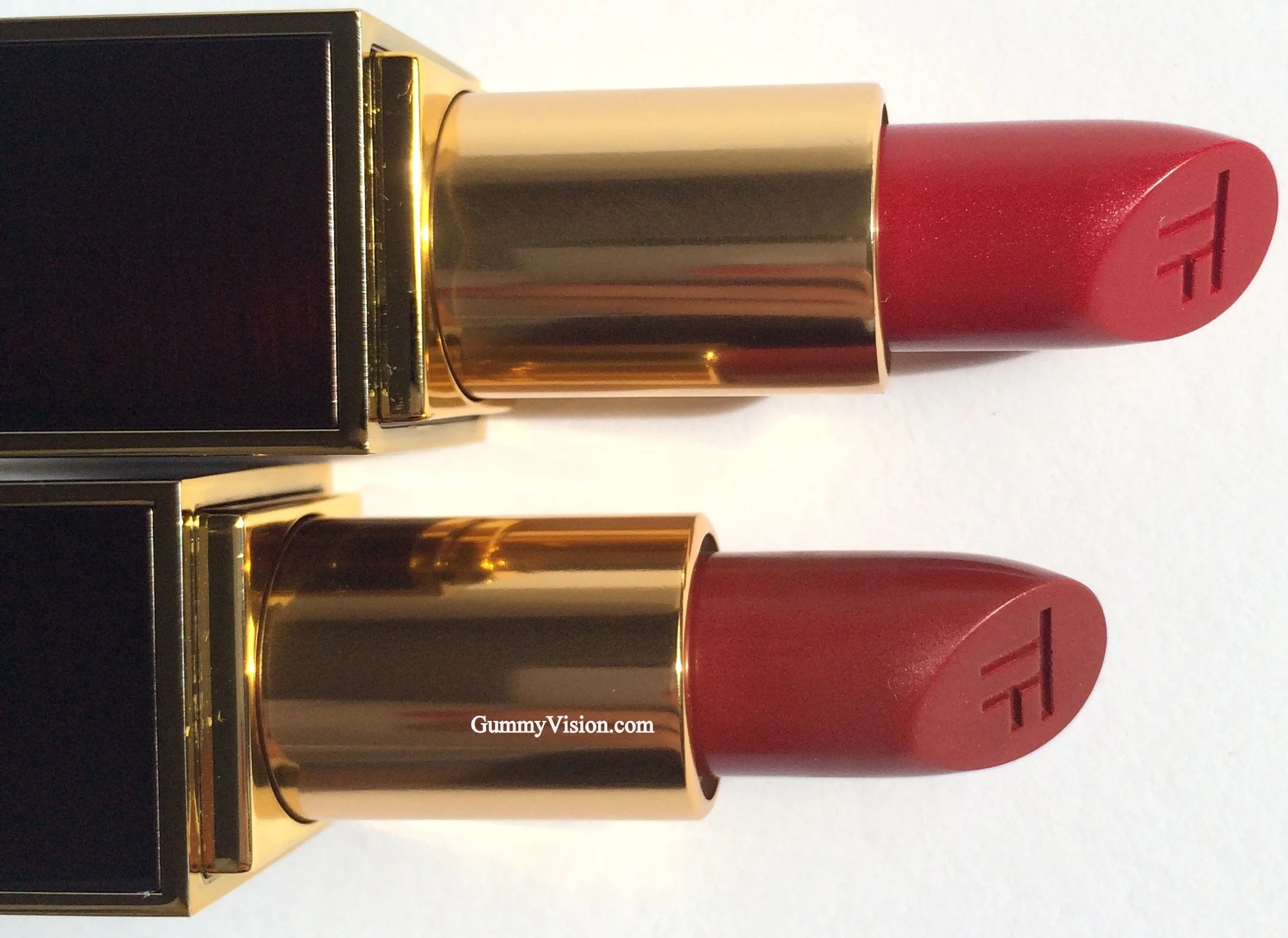 Tom Ford Lip Color in Slander (Top) &amp; Reckless (Bottom)