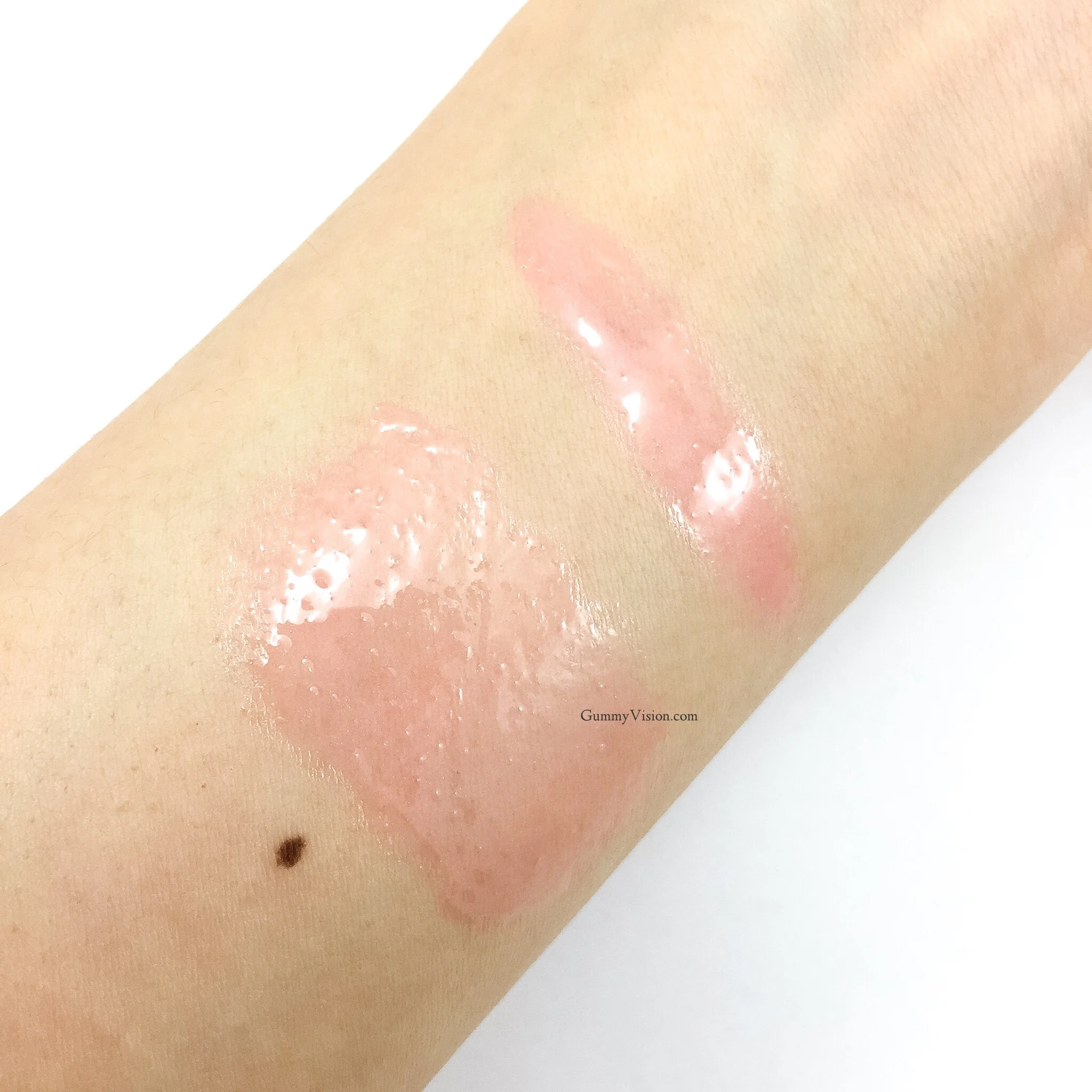 YSL Volupte Tint-In-Oil in 4 I Rose You swatches - www.gummyvision.com