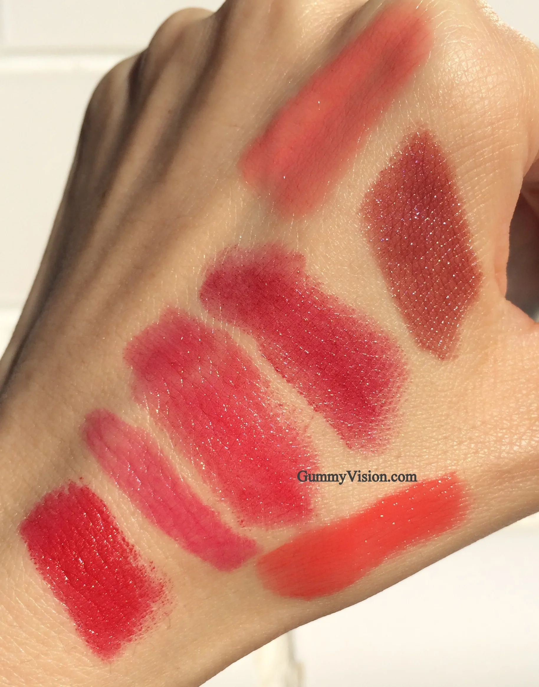 Fall 2014 Guerlain Kiss Kiss - evening sunlight