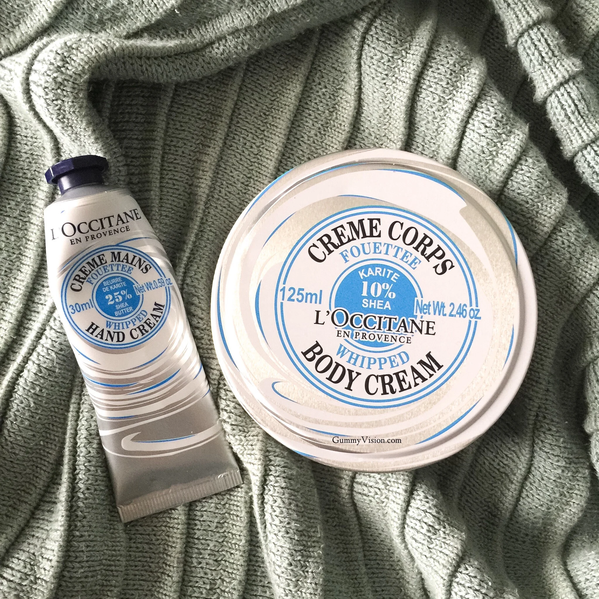 L'Occitane Whipped Hand Cream &amp; Whipped Body Cream - www.gummyvision.com