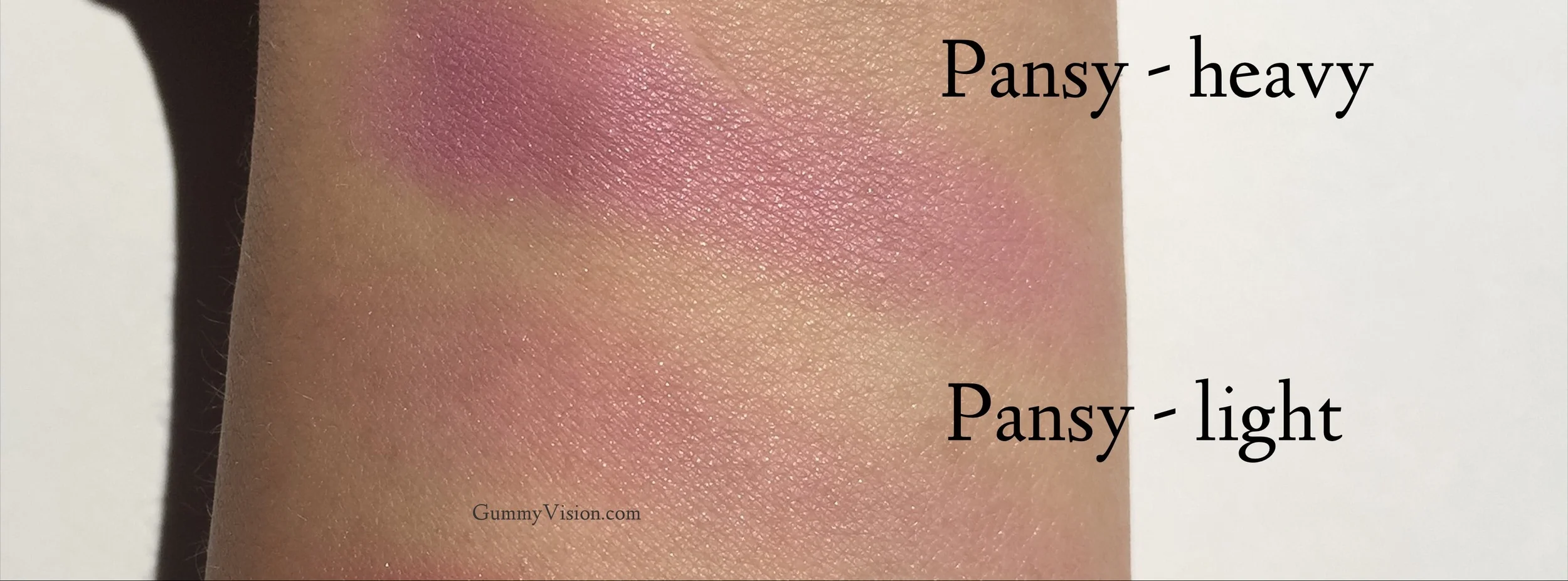 Clinique Cheek Pop swatches in Pansy Pop - gummyvision.com