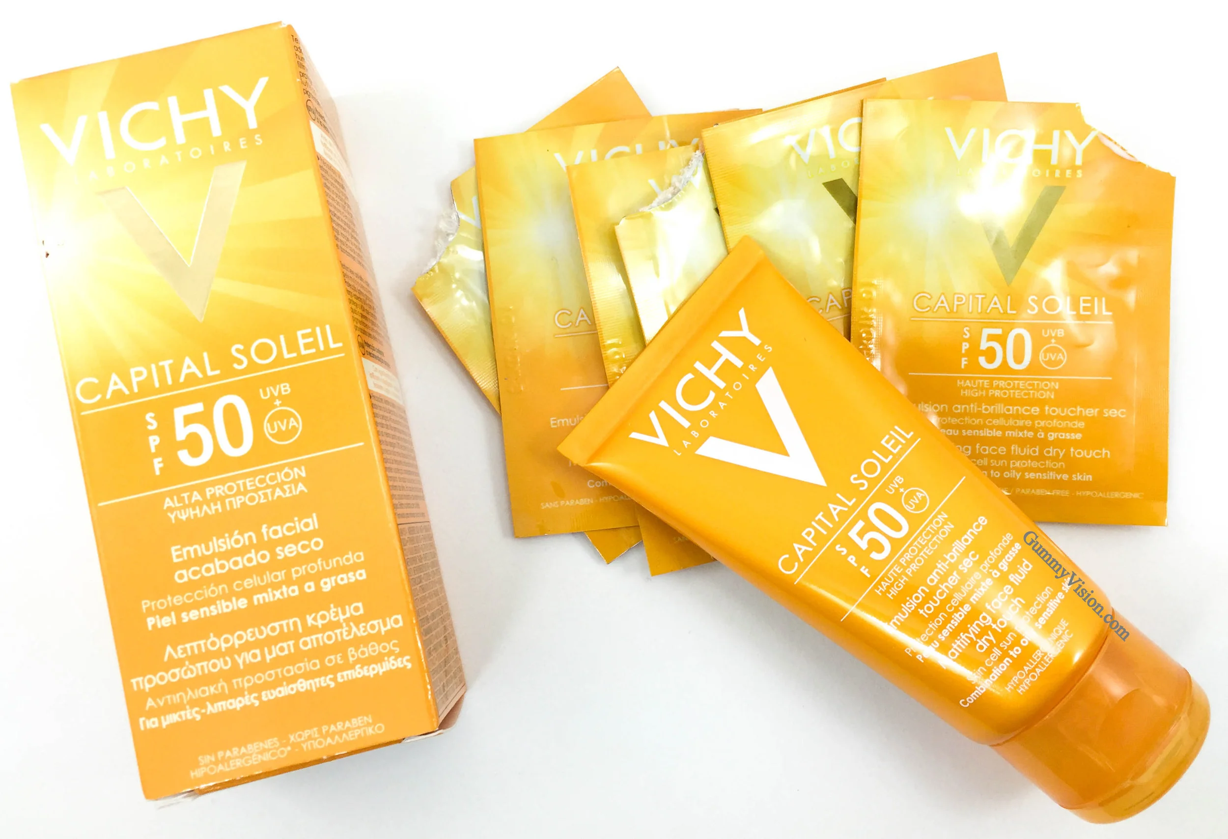 Vichy Capital Soleil Mattifying Face Fluid Dry Touch SPF50 (European version)