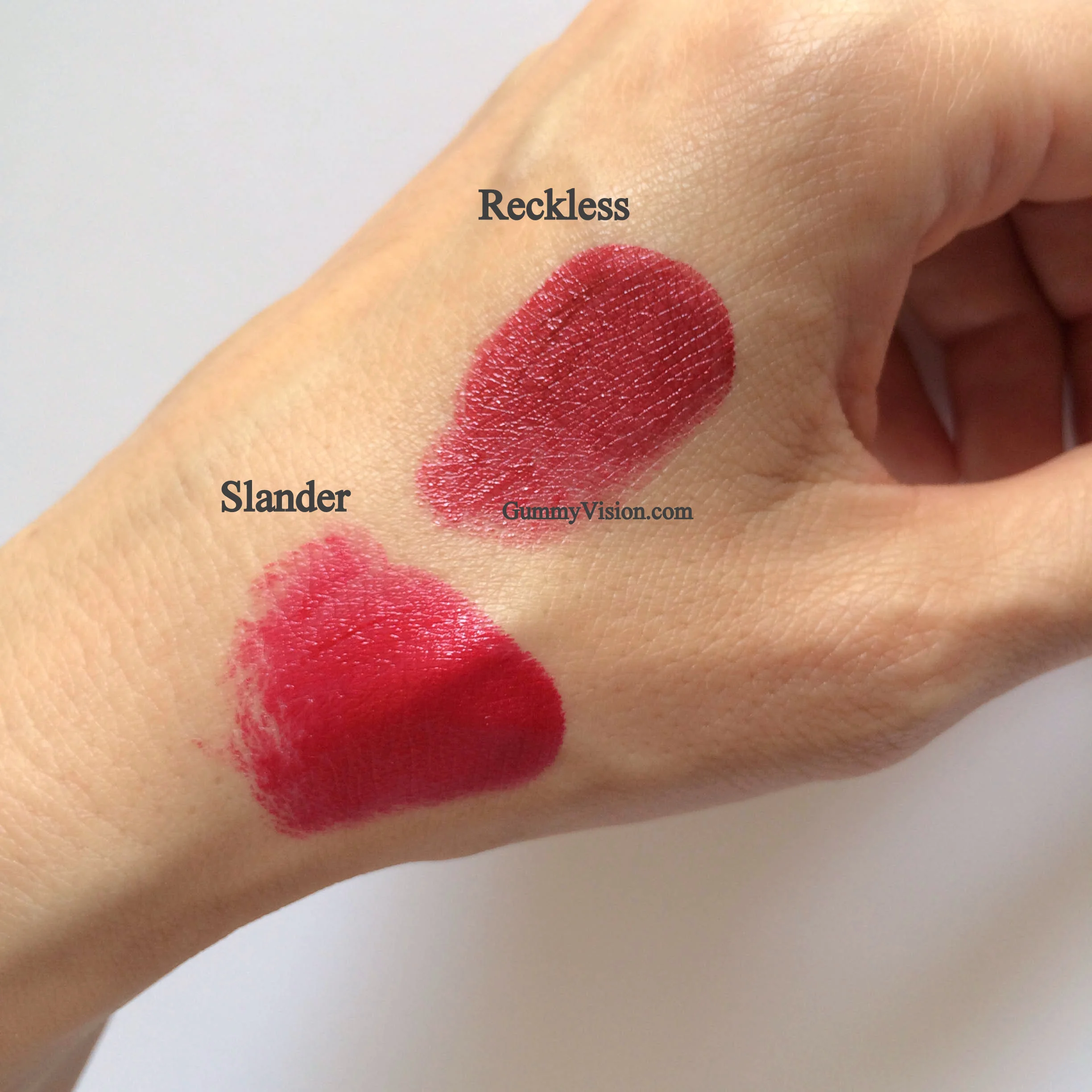 Tom Ford Lip Color in Reckless &amp; Slander - indoor light