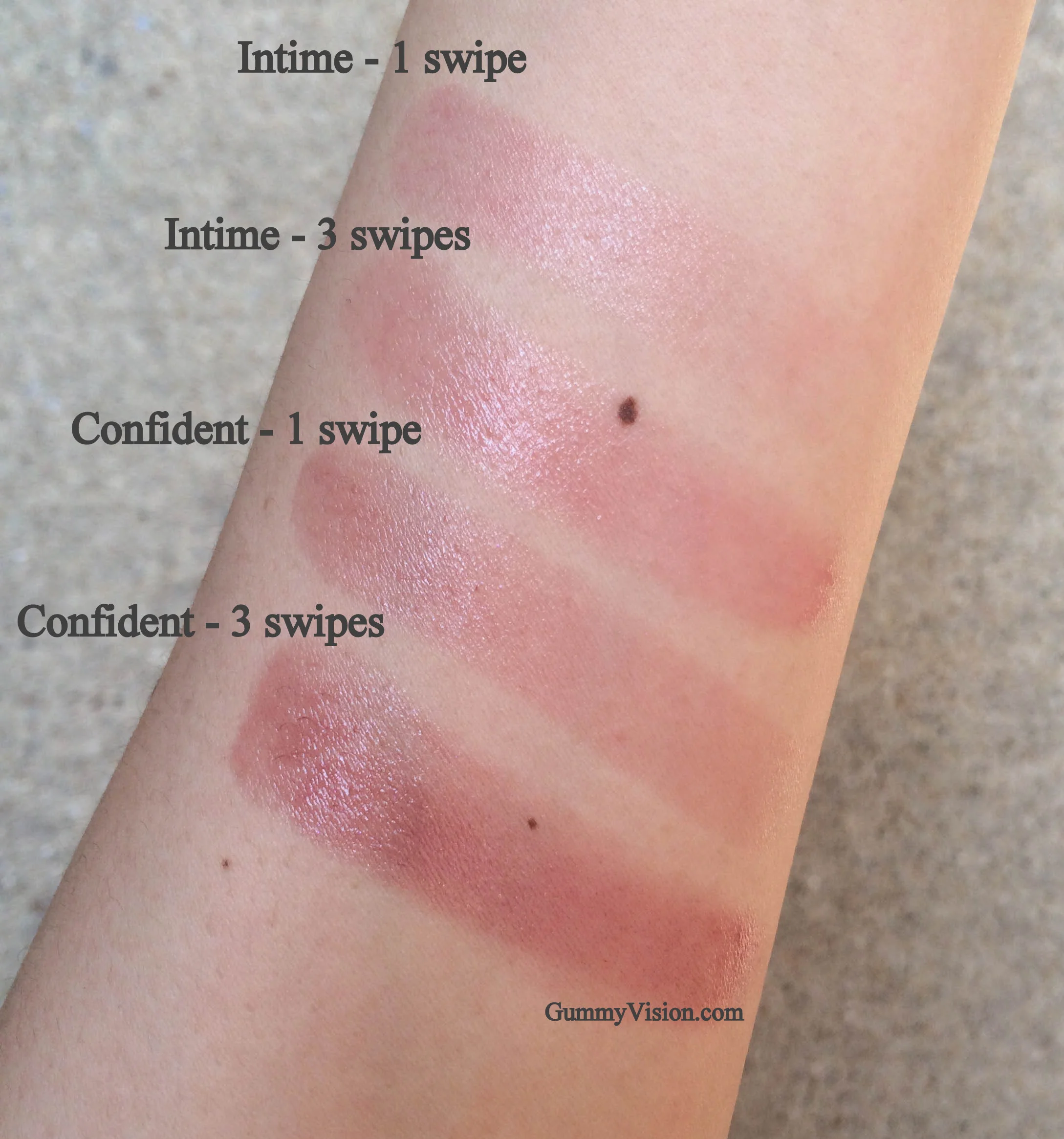 Chanel Rouge Coco Shine in Intime and Confident