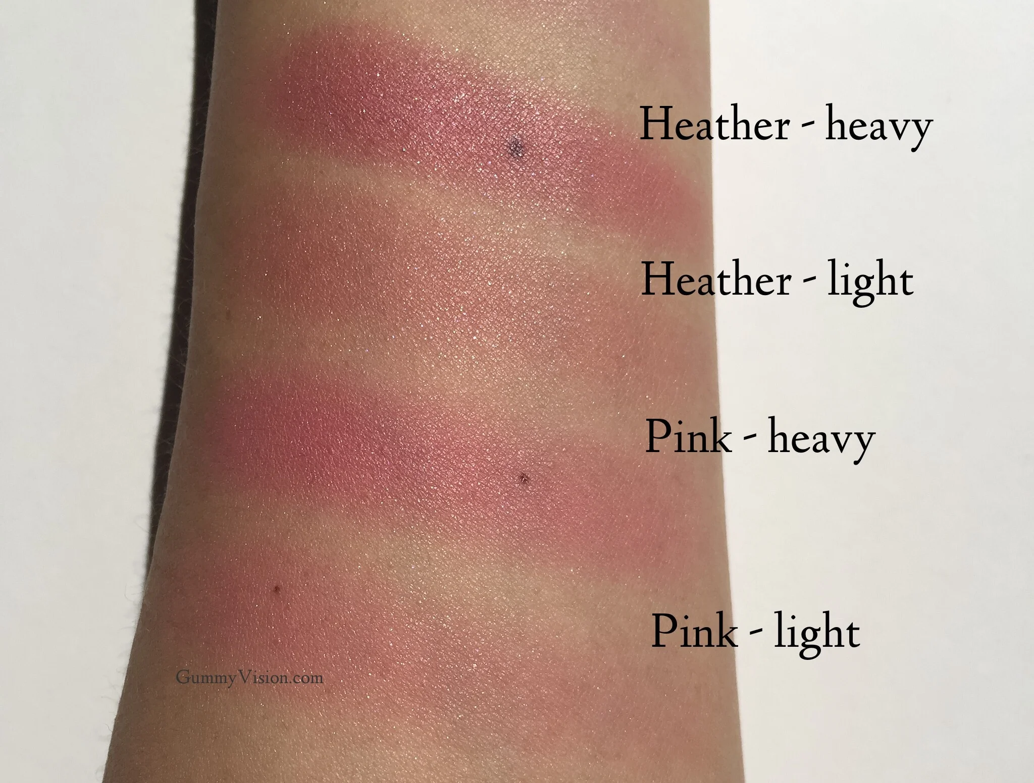 Clinique Cheek Pop swatches in Pink Pop &amp;&nbsp;Heather Pop&nbsp;- gummyvision.com