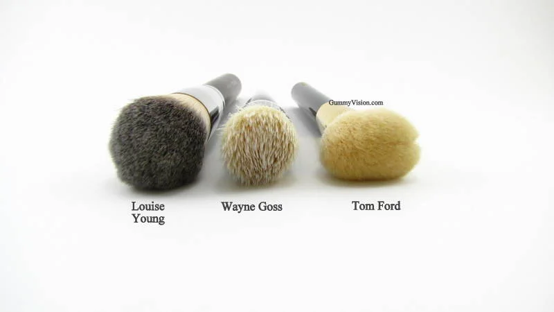 Louis Young LY34, Wayne Goss 01, Tom Ford 02 Cream Foundation Brush